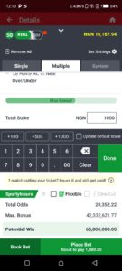 old sportybet app